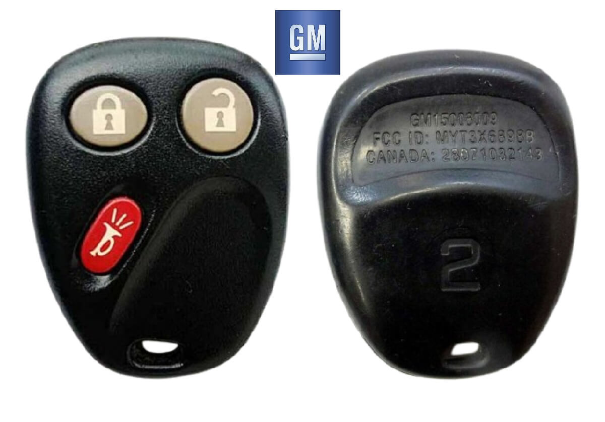 2002-2009 OEM Buick Chevrolet GMC Isuzu Remote Control FCC:MYT3X6898B - 15051014 2002-2009 OEM Buick Chevrolet GMC Isuzu Remote Control FCC:MYT3X6898B - 15051014