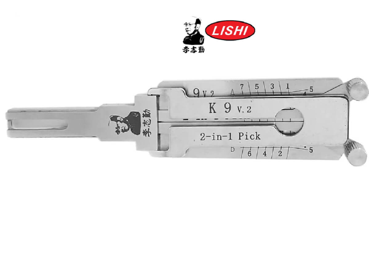 Lishi Key Decoder ORIGINAL LISHI - K9 Kia Hyundai / 2-In-1 Pick & Decoder (OLS-K9 ...