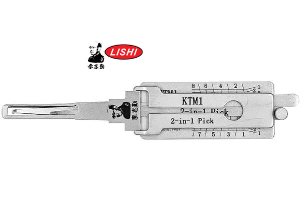 ORIGINAL LISHI - KTM1 KTM Yamaha Motor Bikes / 2-In-1 Pick & Decoder ...