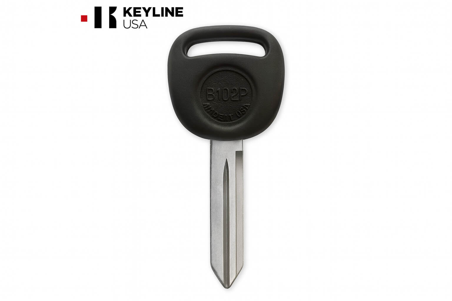 1999–2009 GM B102 Plastic Head Key Blank – Keyline KLN-B102-P ...