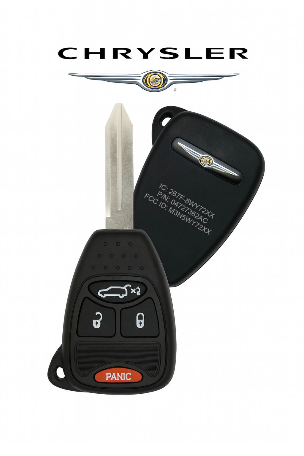2004–2008 Chrysler & Jeep OEM Remote Head Key | M3N5WY72XX | Canada ...