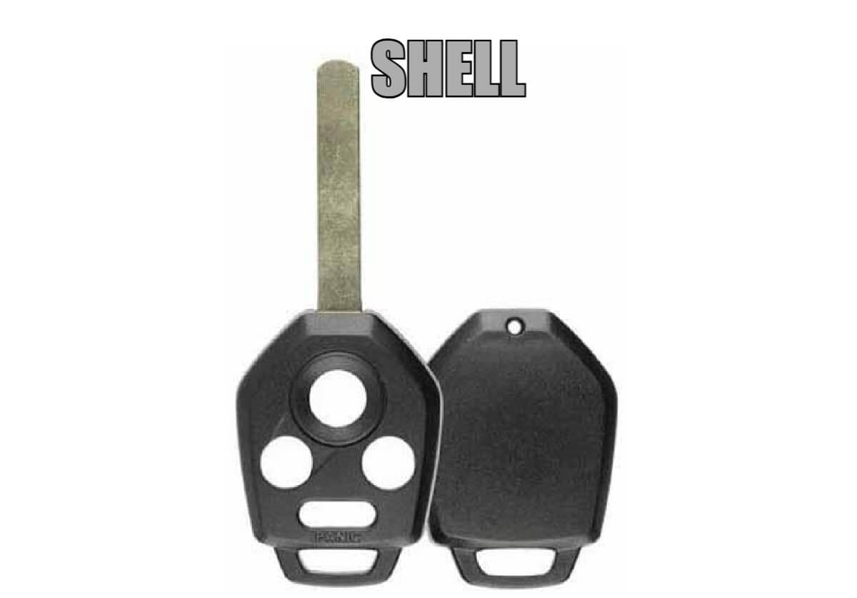 Subaru Remote Key 2010–2014 Subaru Outback / Legacy Remote Head Key Shell – CWTWB1U811 ...