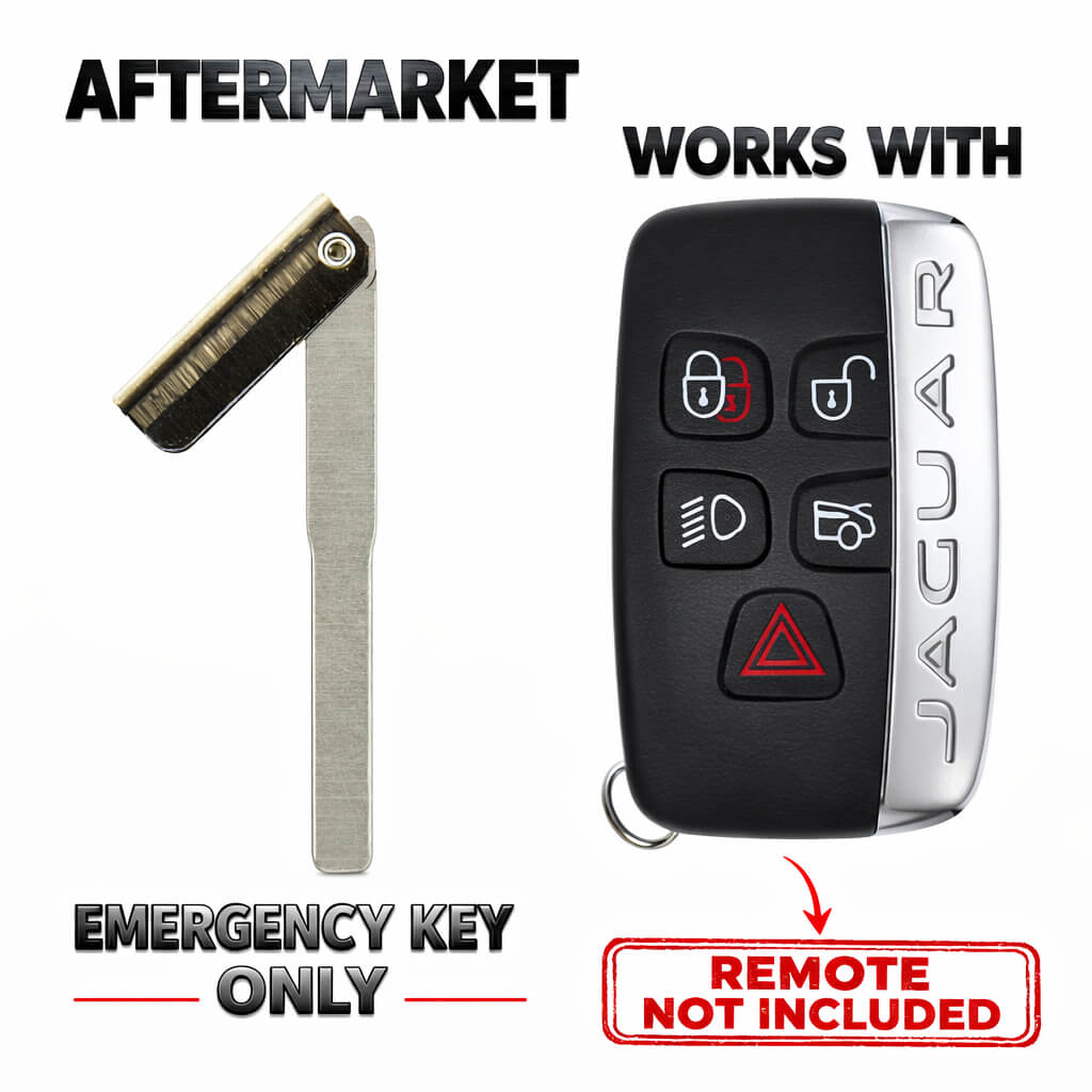 2010-2020 Land Rover & Jaguar HU101 Emergency Key Blade CH22-15K601-AB ...
