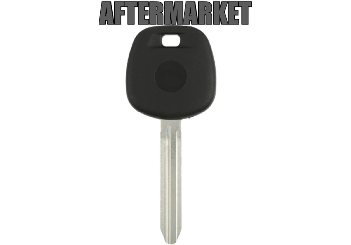 10 Pack Transponder Key Shells For Subaru – TOY43R B110 TR47R Blade With Chip Holder