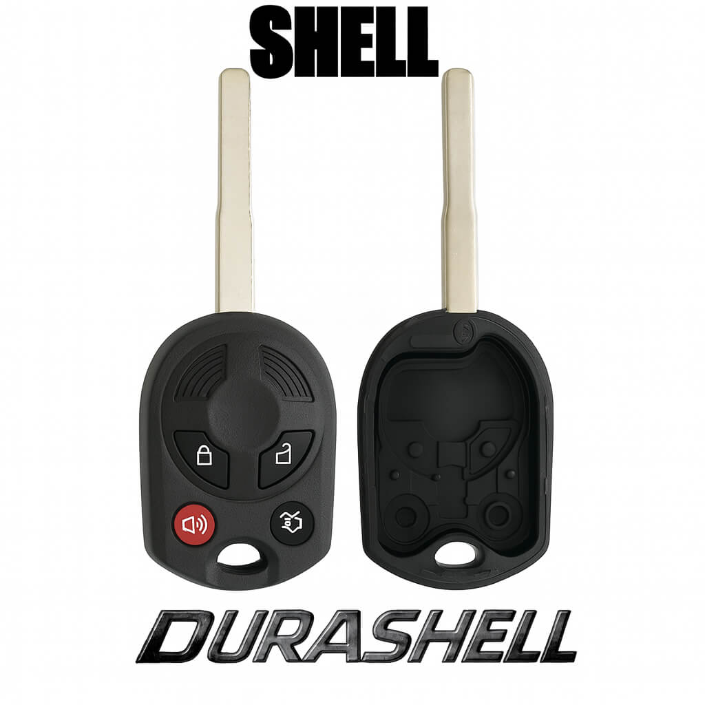 Remote Headed Keys Ford 4-Button Remote Head Key Shell HU101 OUCD6000022 | GTL | Keys ...