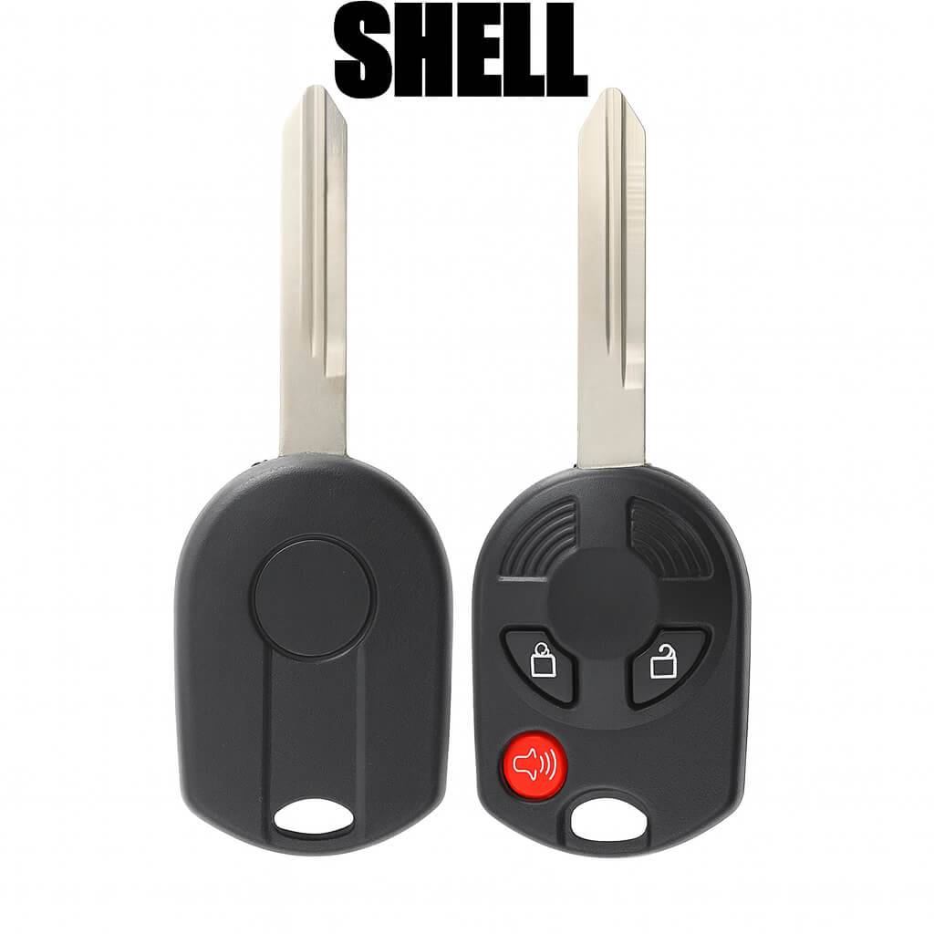 Ford 3-Button Remote Head Key Shell (OUCD6000022 / H75) 2001-2019 ...