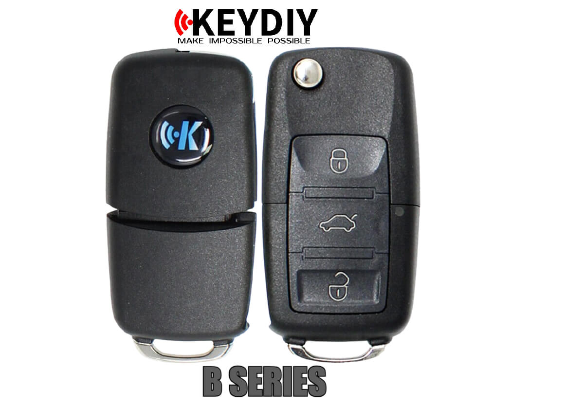 KEYDIY KD-B21-4 Knife Style 4-Button Flip Key Blank (2000–2024 ...