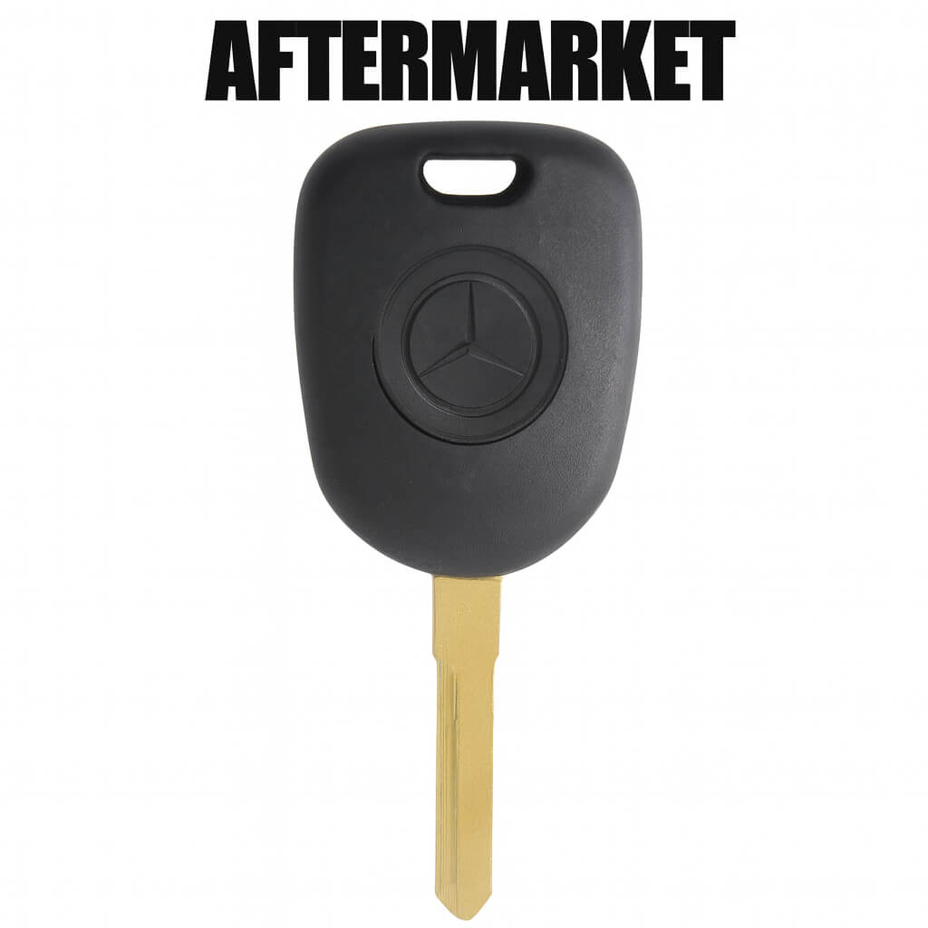 2-Pack Mercedes-Benz Non-Transponder Ignition Key Blanks – Uncut – Fits Many Models (USA Made)