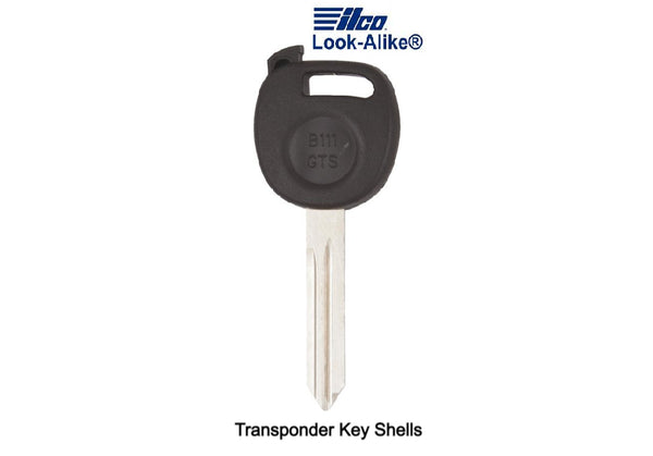 ILCO Look-Alike – GM Transponder Key Shell / B111-GTS – Canada top Key