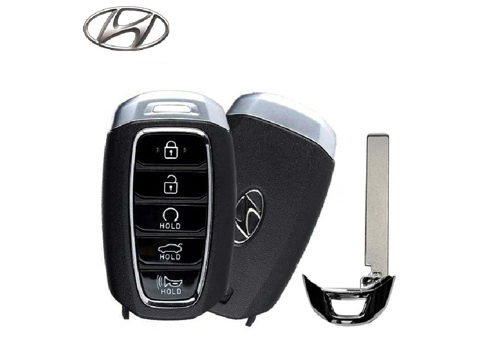 Black Silicone Key Fob Cover For 2021-2022 Hyundai Elantra – Fits 95440-AA000 Style